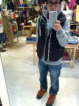 「ブランチワークス」｜Ryo Maedaさん（メンズ・165cm）の冬コーディネート