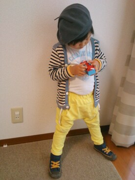 ratoco*さん（キッズ・100cm）の冬コーディネート