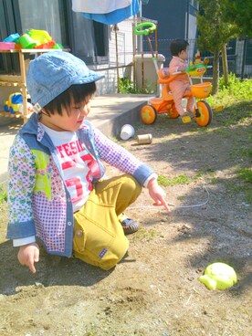 ratoco*さん（キッズ・100cm）の春コーディネート