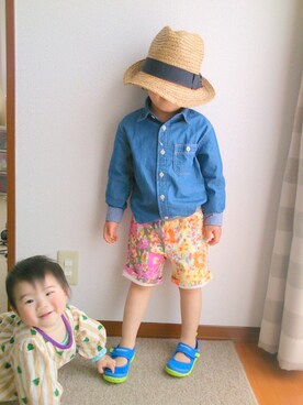 ratoco*さん（キッズ・100cm）の春コーディネート