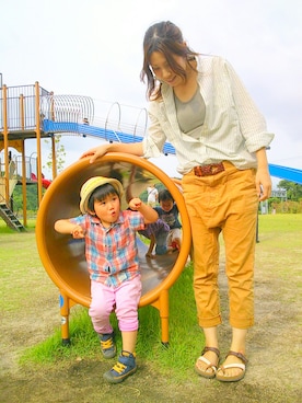 ratoco*さん（キッズ・100cm）の夏コーディネート