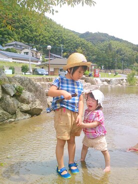 ratoco*さん（キッズ・100cm）の秋コーディネート