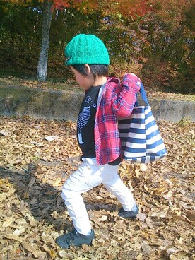 ratoco*さん（キッズ・100cm）の秋コーディネート