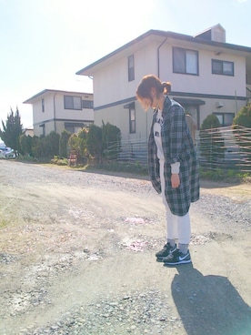 「スウェット×シャツ」｜ratoco*さん（レディース・164cm）の冬コーディネート