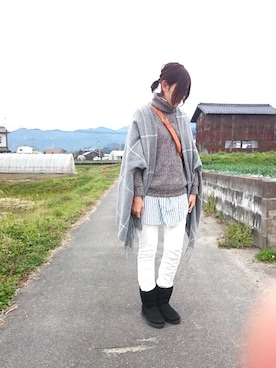 ratoco*さん（レディース・164cm）の冬コーディネート