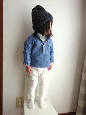 ratoco*さん（キッズ・90cm）の冬コーディネート