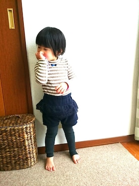 ratoco*さん（キッズ・90cm）の冬コーディネート