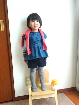 ratoco*さん（キッズ・90cm）の春コーディネート