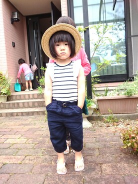 ratoco*さん(キッズ・90cm)の春コーディネート