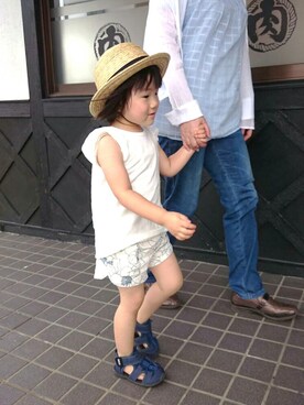 ratoco*さん(キッズ・90cm)の夏コーディネート