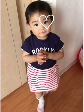 miipo26さん（キッズ・80cm）の夏コーディネート