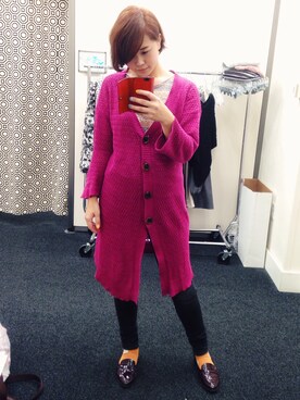 「orange」｜Chih Hsien Chenさん（レディース・164cm）の冬コーディネート