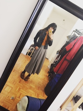 「ESPRIT（エスプリ）のアイテム（ジャケット/アウター）」を使った、哼哼___さん（レディース・160cm）の秋コーディネート