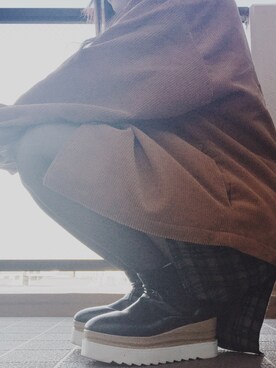 「STYLENANDA」｜쇼코さん（レディース・158cm）の冬コーディネート