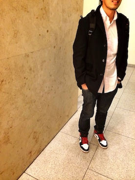 「wtaps」｜「アイテム（その他アウター）」を使った、Umbrellaさん（メンズ・179cm）の春コーディネート