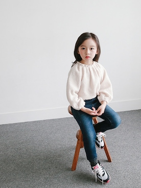 ILOVEJさん（キッズ・110cm）の冬コーディネート