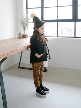 「アイテム（その他アウター）」を使った、ILOVEJさん（キッズ・110cm）の冬コーディネート