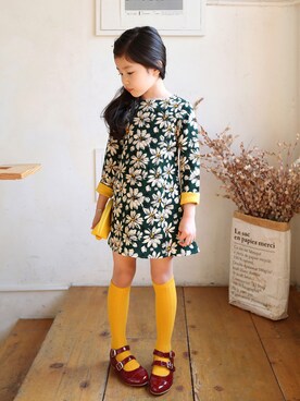 「babygap」｜「アイテム（その他トップス）」を使った、ILOVEJさん（キッズ・110cm）の冬コーディネート