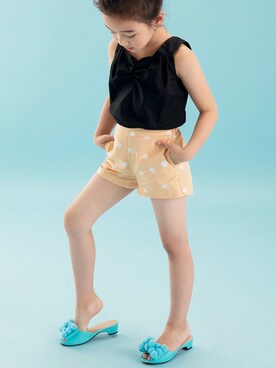 「アイテム（パンツ）」を使った、ILOVEJさん（キッズ・120cm）の夏コーディネート
