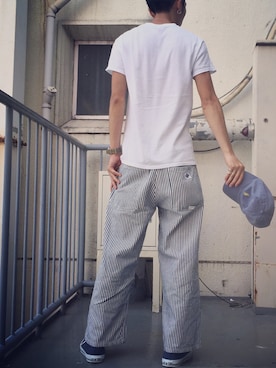 「POST（ポスト）のアイテム」を使った、オオキ イツキさん（メンズ・175cm）の夏コーディネート