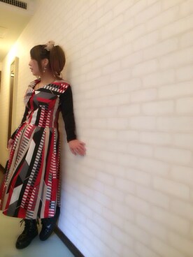 「JOHN LAWRENCE SULLIVAN accessory（ジョンローレンスサリバンアクセサリー）のアイテム（アクセサリー）」を使った、ふーもさん（レディース・148cm）の春コーディネート
