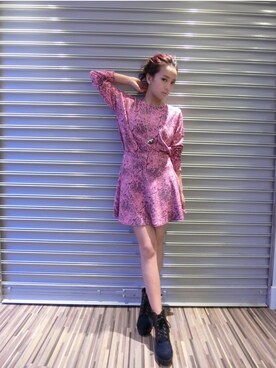 「MONKI」｜haileycさん（レディース・158cm）の冬コーディネート