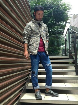 Chijiさん（メンズ・171cm）の夏コーディネート