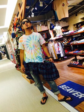 Chijiさん（メンズ・171cm）の夏コーディネート