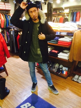 Chijiさん（メンズ・171cm）の冬コーディネート