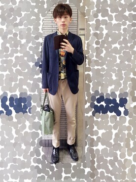 おさむさん（メンズ・170cm）の冬コーディネート