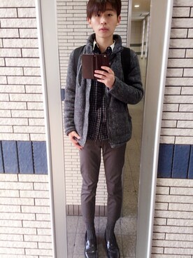 おさむさん（メンズ・170cm）の冬コーディネート