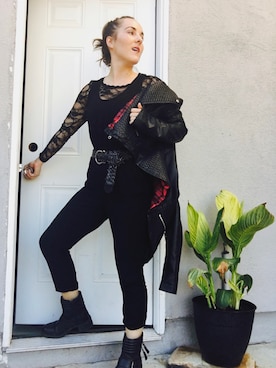 「masculine」｜Arielle S.さん（レディース・163cm）の秋コーディネート