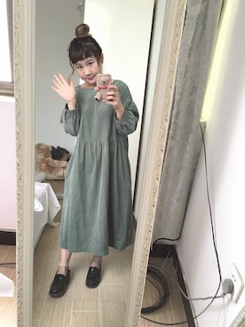 「アイテム（ドレスシューズ）」を使った、ZMMさん（レディース・150cm）の春コーディネート