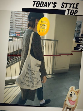 popoさん（レディース・170cm）の冬コーディネート