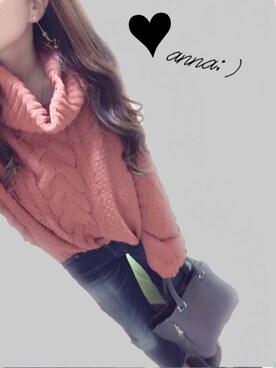 「風邪っぴき」｜ａｎｎａ;)さん（レディース・158cm）の秋コーディネート