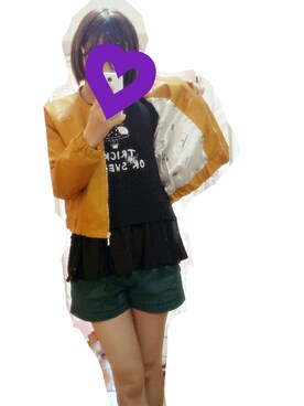 「JEANASIS（ジーナシス）のアイテム（スウェット）」を使った、ayさん（メンズ・160cm）の秋コーディネート