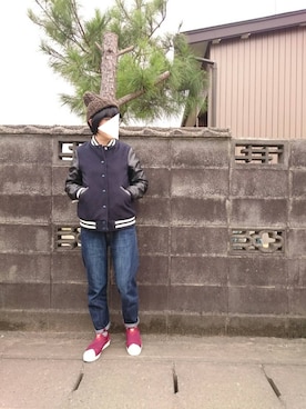 ochoさん（レディース・152cm）の冬コーディネート