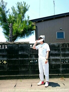 「GOSH(ゴッシュ)のアイテム」を使った、ochoさん(レディース・152cm)の春コーディネート