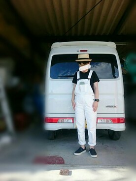 「コムサ」｜「アイテム（その他）」を使った、ochoさん（レディース・152cm）の夏コーディネート