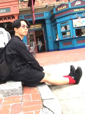 「CONVERSE（コンバース）のCO CANVAS ALL STAR OX（スニーカー）」を使った、shin_@さん（メンズ・170cm・20代）の春コーディネート
