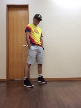 「SILLY GOOD（シリーグッド）のアイテム」を使った、シュウさん（メンズ・173cm）の秋コーディネート