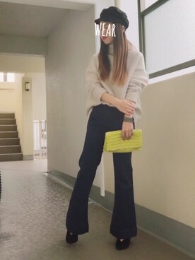 はまち(¨)♡さん（レディース・153cm）の冬コーディネート