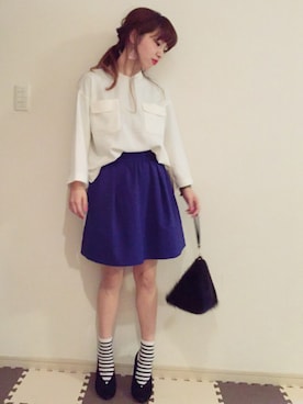 はまち(¨)♡さん（レディース・153cm）の春コーディネート