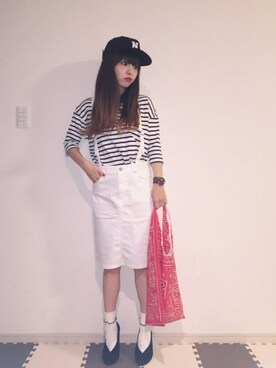 はまち(¨)♡さん（レディース・153cm）の春コーディネート