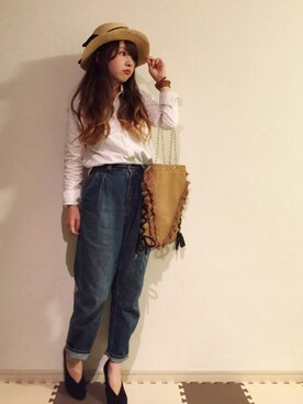 はまち(¨)♡さん（レディース・153cm）の春コーディネート