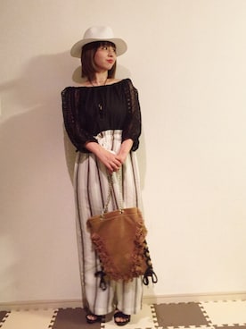 はまち(¨)♡さん（レディース・153cm）の夏コーディネート