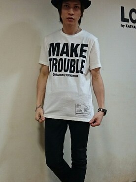 大粒来　健明さんのコーディネート