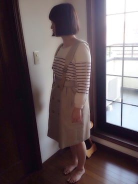 「keisuke kanda（ケイスケカンダ）のアイテム（その他）」を使った、メグミさん（レディース・163cm）の秋コーディネート