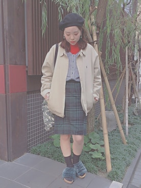 e r i n aさん（レディース・155cm）の秋コーディネート