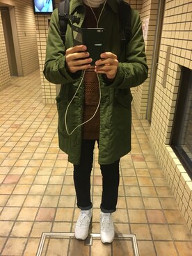 AirMacさん（メンズ・180cm）の冬コーディネート